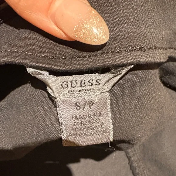 GUESS Dark Blue and Black Lace set bustier and short - Picture 13 of 16